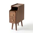 [Compre 1, Leve 2] - Mesa de Cabeceira Slim Home em Madeira Maciça